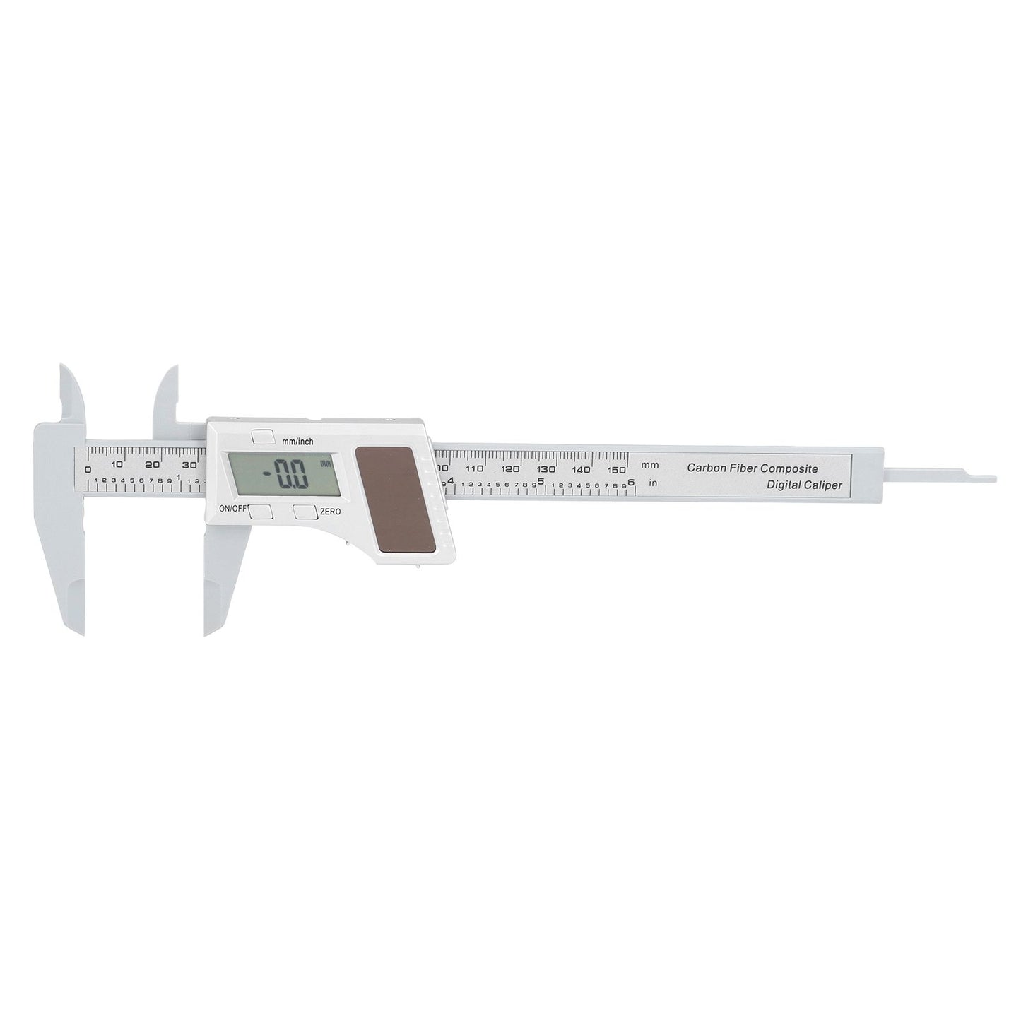 Solar Plastic Caliper 0-150mm Electronic Digital Display Caliper for Engineering Surveying Angle Measurement V1294-YM0523-3114220027411