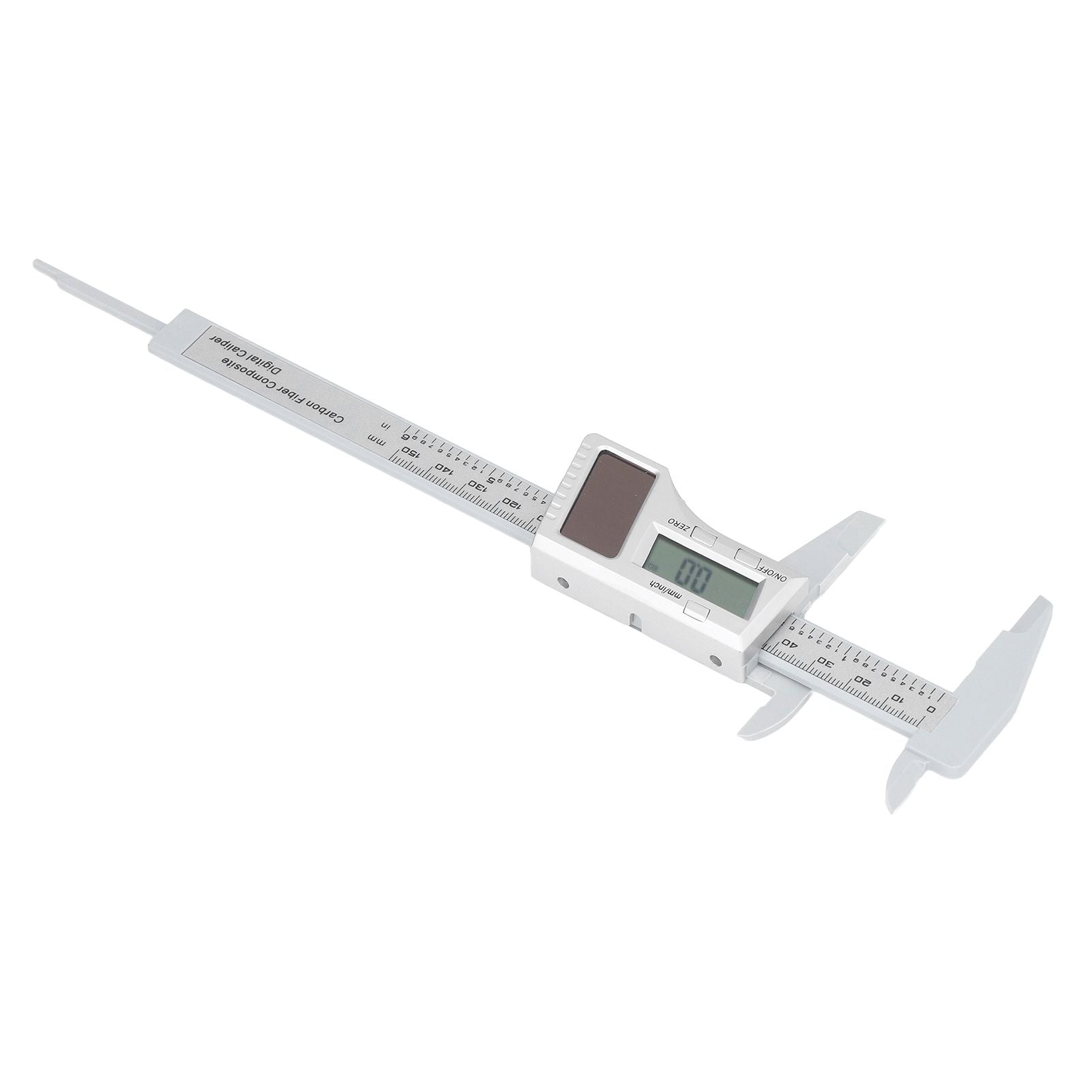 Solar Plastic Caliper 0-150mm Electronic Digital Display Caliper for Engineering Surveying Angle Measurement V1294-YM0523-3114220027411