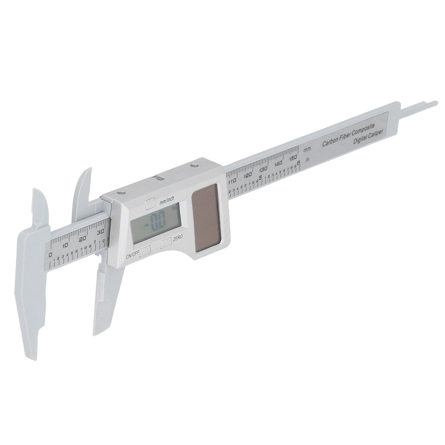 Solar Plastic Caliper 0-150mm Electronic Digital Display Caliper for Engineering Surveying Angle Measurement V1294-YM0523-3114220027411