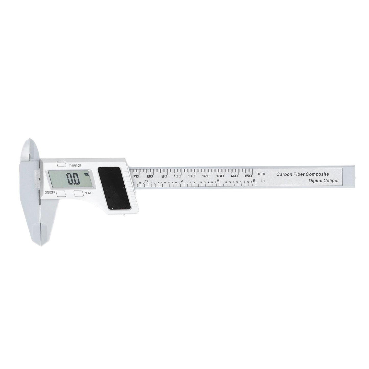Solar Plastic Caliper 0-150mm Electronic Digital Display Caliper for Engineering Surveying Angle Measurement V1294-YM0523-3114220027411