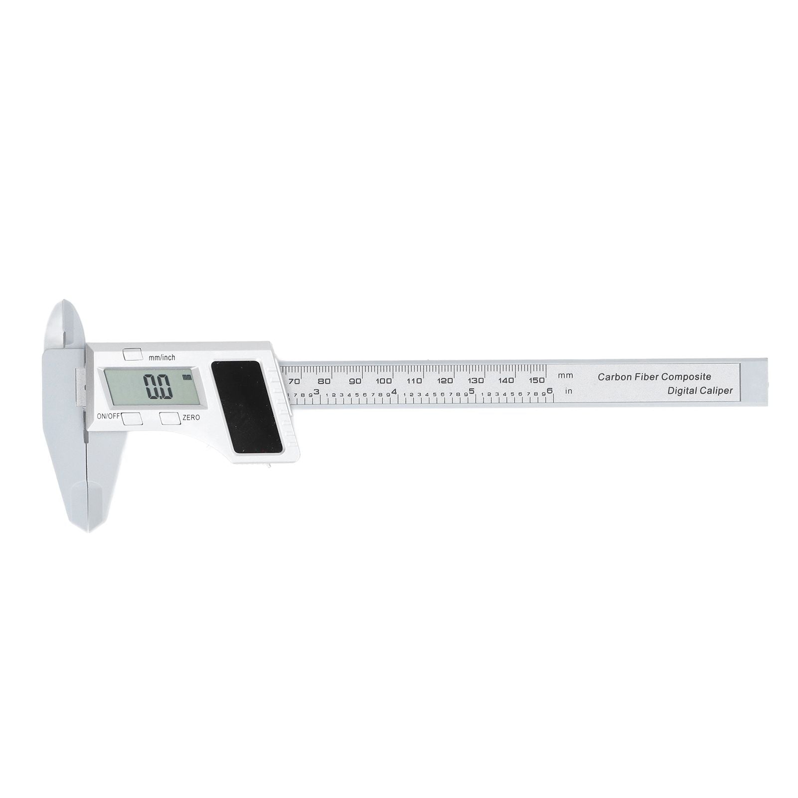 Solar Plastic Caliper 0-150mm Electronic Digital Display Caliper for Engineering Surveying Angle Measurement V1294-YM0523-3114220027411