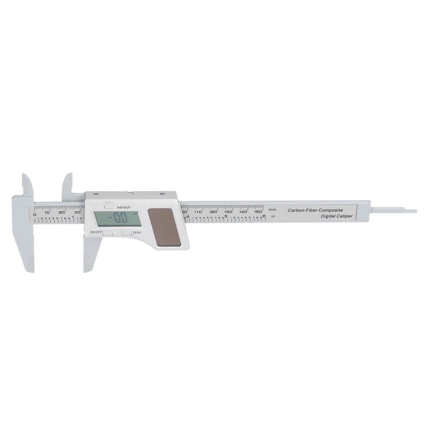 Solar Plastic Caliper 0-150mm Electronic Digital Display Caliper for Engineering Surveying Angle Measurement V1294-YM0523-3114220027411