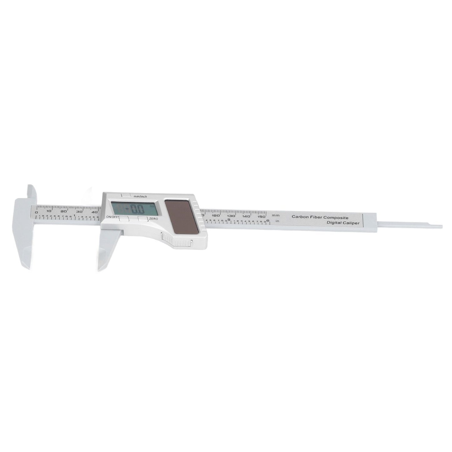 Solar Plastic Caliper 0-150mm Electronic Digital Display Caliper for Engineering Surveying Angle Measurement V1294-YM0523-3114220027411