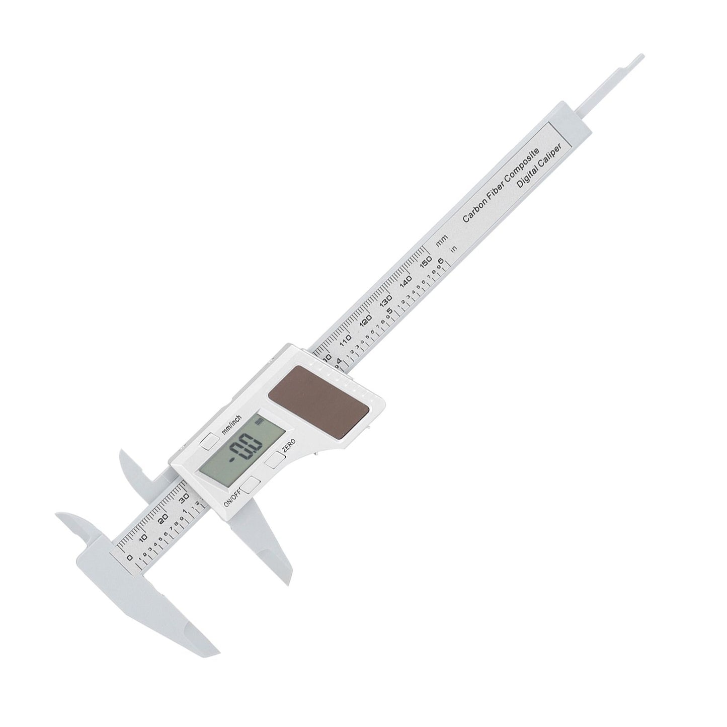 Solar Plastic Caliper 0-150mm Electronic Digital Display Caliper for Engineering Surveying Angle Measurement V1294-YM0523-3114220027411