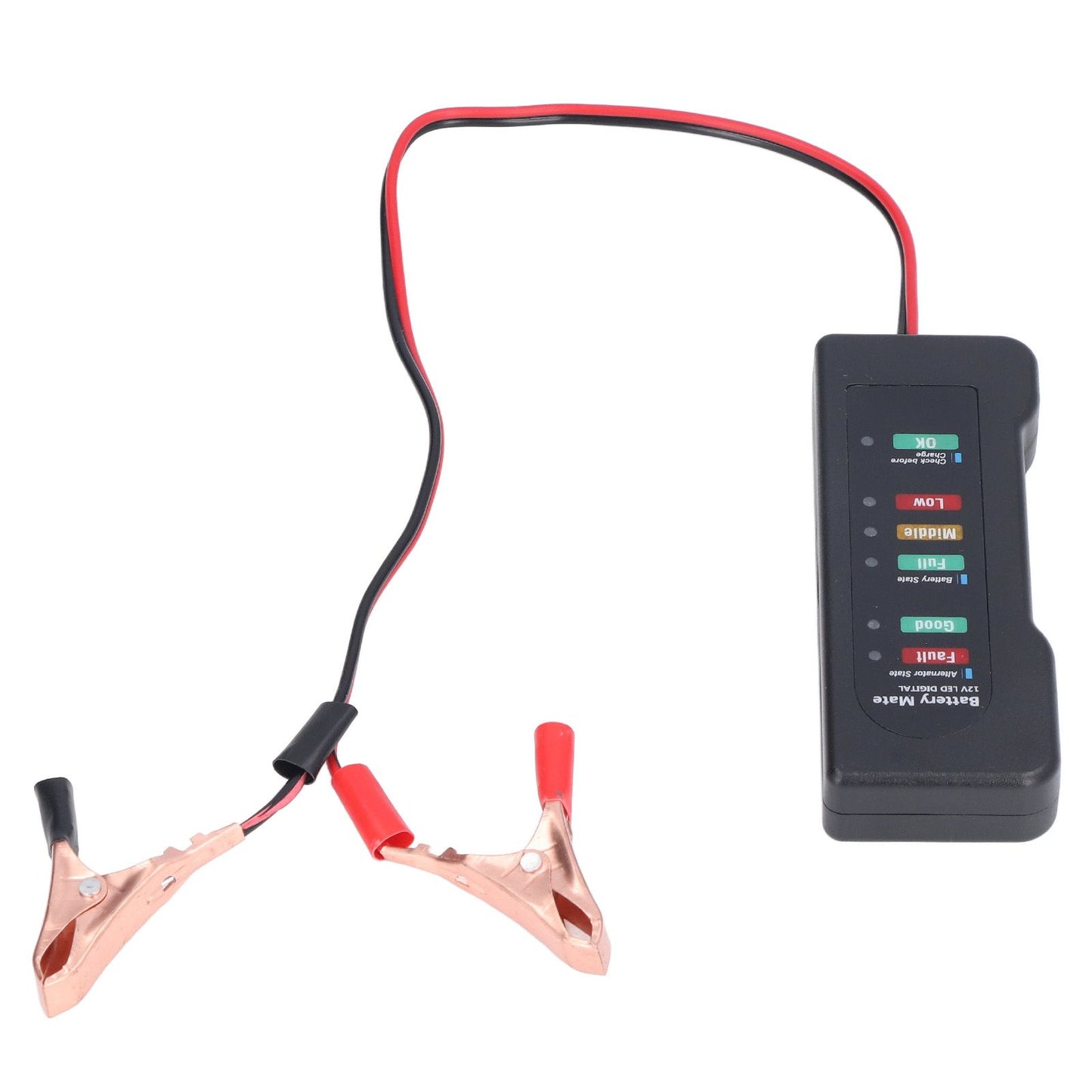 Car Battery Tester 12V Battery Analyzer Reverse Protection Function Good Electrical Conductivity High V1294-YM0523-3114220027511