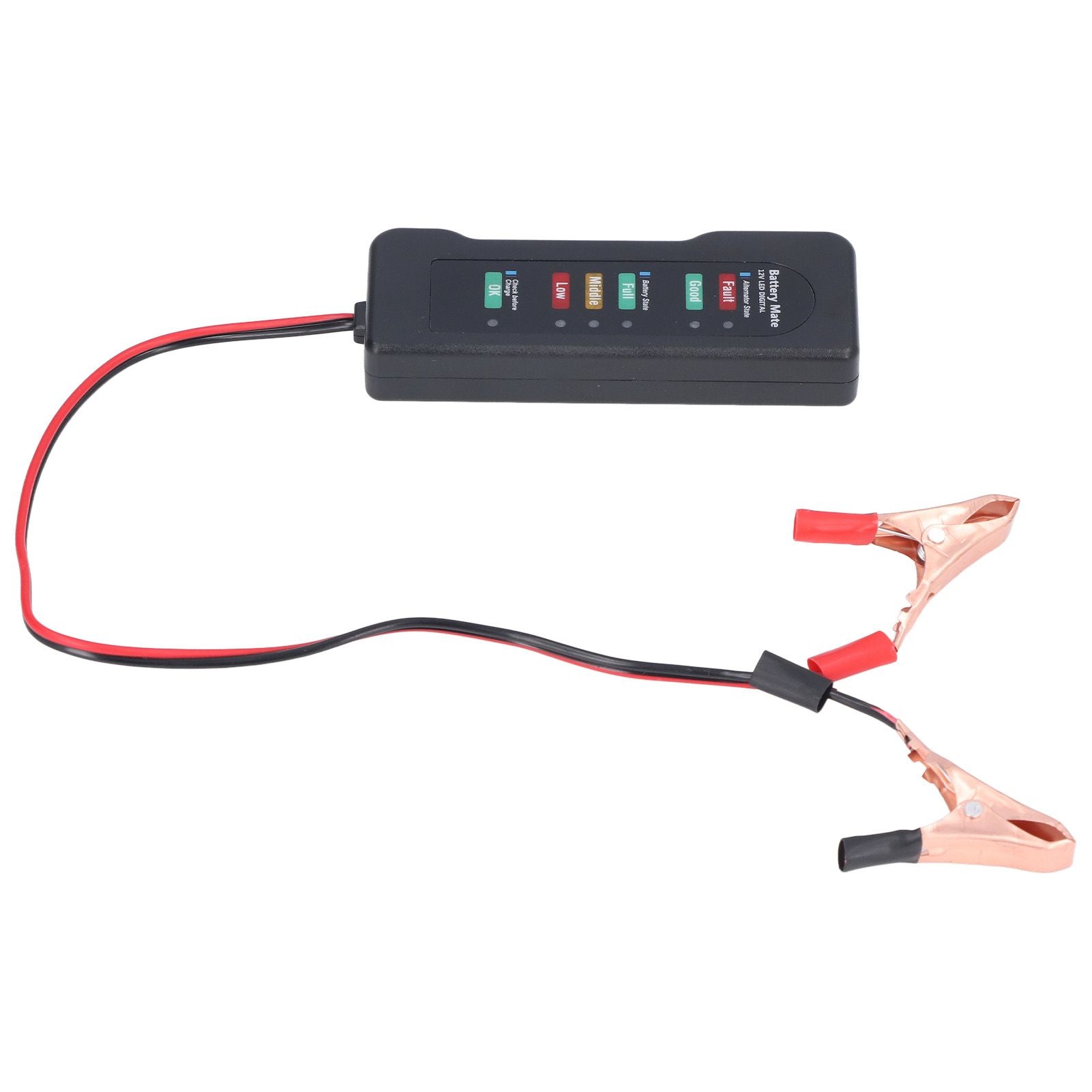 Car Battery Tester 12V Battery Analyzer Reverse Protection Function Good Electrical Conductivity High V1294-YM0523-3114220027511