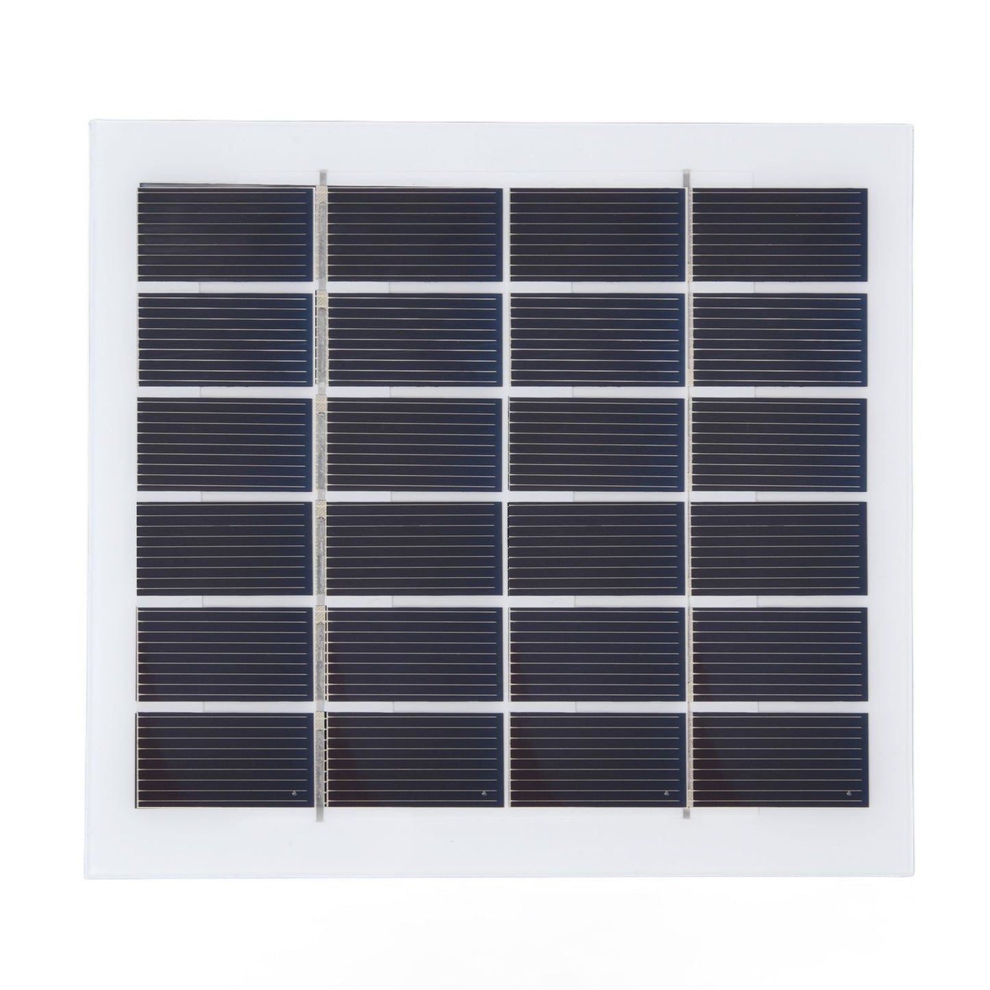 2 Pcs Portable Solar Panel 2W 6V Mini Solar Cells High Conversion Efficiency for Household Lighting System V1294-YM0523-3114220027811