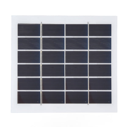 2 Pcs Portable Solar Panel 2W 6V Mini Solar Cells High Conversion Efficiency for Household Lighting System V1294-YM0523-3114220027811