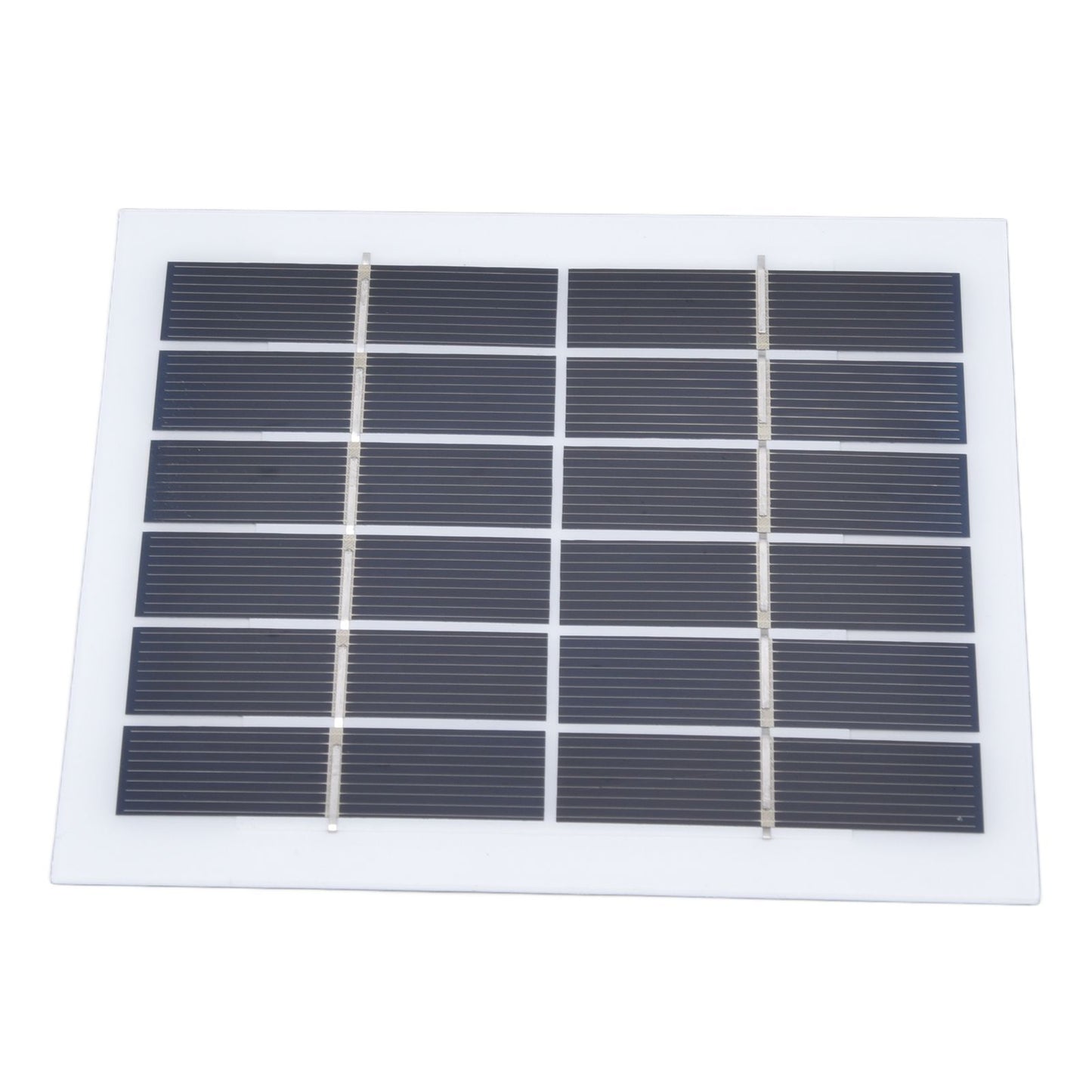 2 Pcs Portable Solar Panel 2W 6V Mini Solar Cells High Conversion Efficiency for Household Lighting System V1294-YM0523-3114220027811