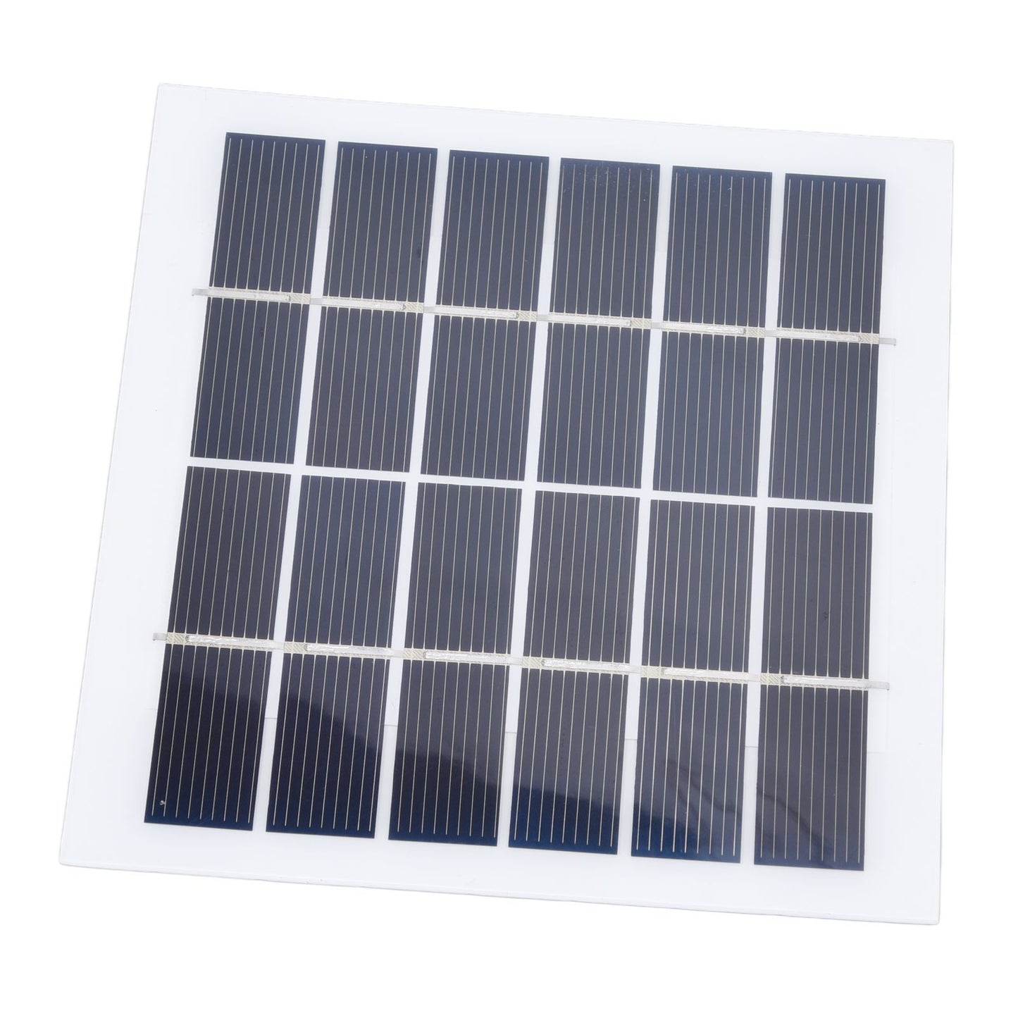 2 Pcs Portable Solar Panel 2W 6V Mini Solar Cells High Conversion Efficiency for Household Lighting System V1294-YM0523-3114220027811