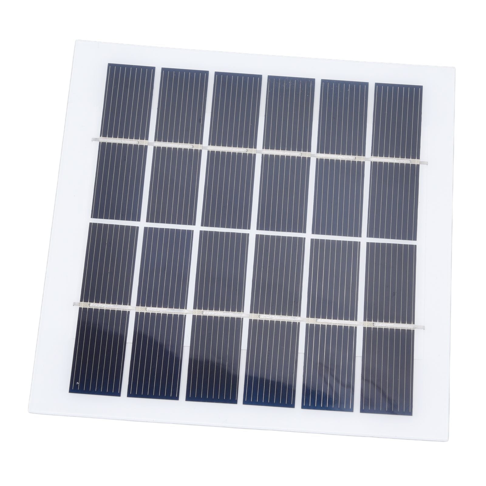 2 Pcs Portable Solar Panel 2W 6V Mini Solar Cells High Conversion Efficiency for Household Lighting System V1294-YM0523-3114220027811