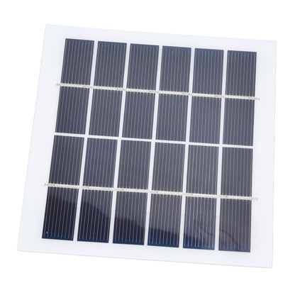 2 Pcs Portable Solar Panel 2W 6V Mini Solar Cells High Conversion Efficiency for Household Lighting System V1294-YM0523-3114220027811