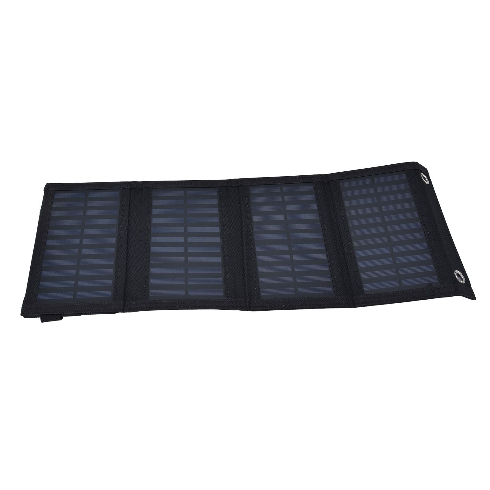 20W Solar Charger 2A 5V High Conversion Rate Solar 4 Folding Bag with USB Output Waterproof Solar Charger for V1294-YM0523-3114220028211