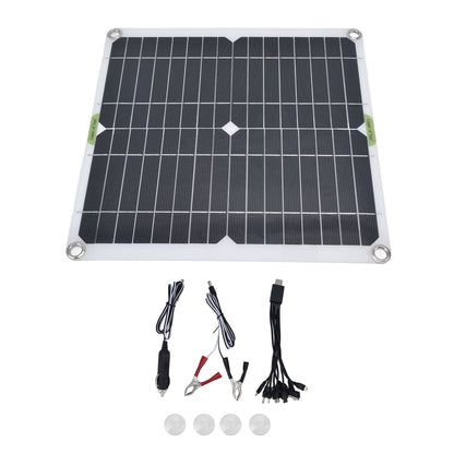 Portable Solar Panel 200W 5V Waterproof Lightweight Thin Design Solar Charger Board for Household Car Ship V1294-YM0523-3114220028411