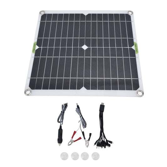 Portable Solar Panel 200W 5V Waterproof Lightweight Thin Design Solar Charger Board for Household Car Ship V1294-YM0523-3114220028411