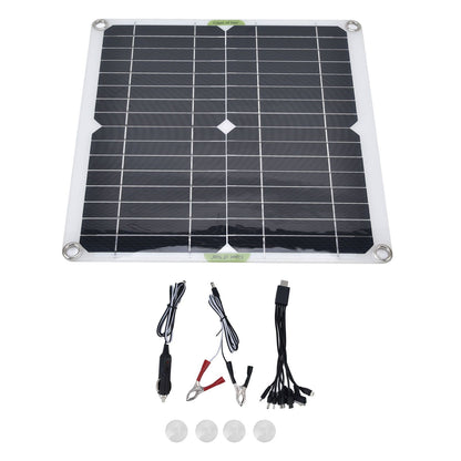 Portable Solar Panel 200W 5V Waterproof Lightweight Thin Design Solar Charger Board for Household Car Ship V1294-YM0523-3114220028411
