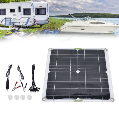 Portable Solar Panel 200W 5V Waterproof Lightweight Thin Design Solar Charger Board for Household Car Ship V1294-YM0523-3114220028411