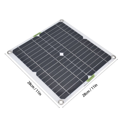 Portable Solar Panel 200W 5V Waterproof Lightweight Thin Design Solar Charger Board for Household Car Ship V1294-YM0523-3114220028411