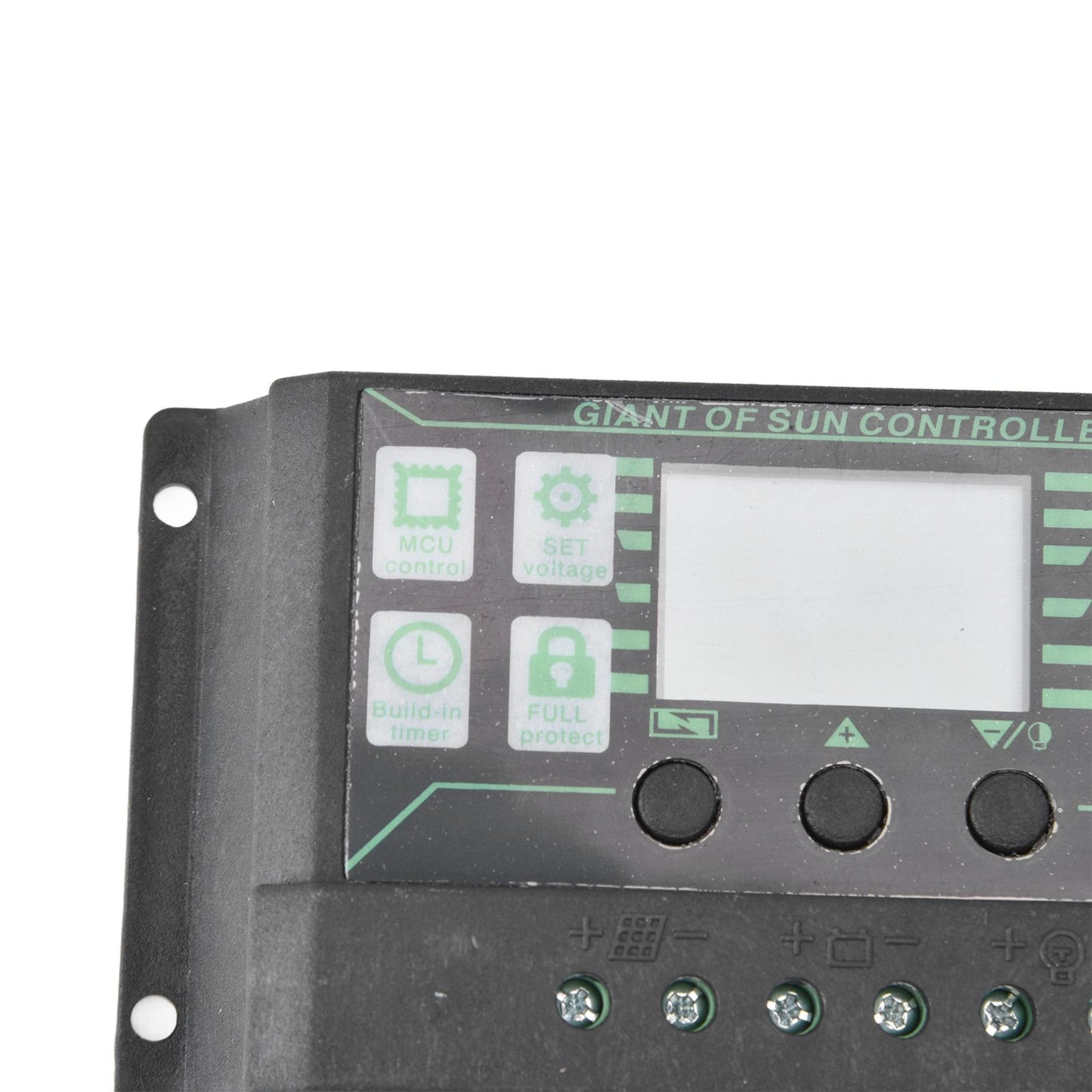 Solar Charge Discharge Controller Adjustable LCD Display PWM Dual USB Photovoltaic MPPT Solar Panel Regulator V1294-YM0523-3114220028511