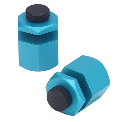 Aluminium Alloy Framing Square Attachment Jig Easy Grip Stair Gauge for Layout Blue V1294-YM0523-3114220029811