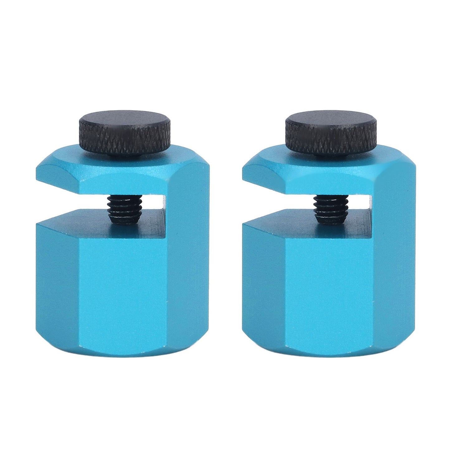 Aluminium Alloy Framing Square Attachment Jig Easy Grip Stair Gauge for Layout Blue V1294-YM0523-3114220029811