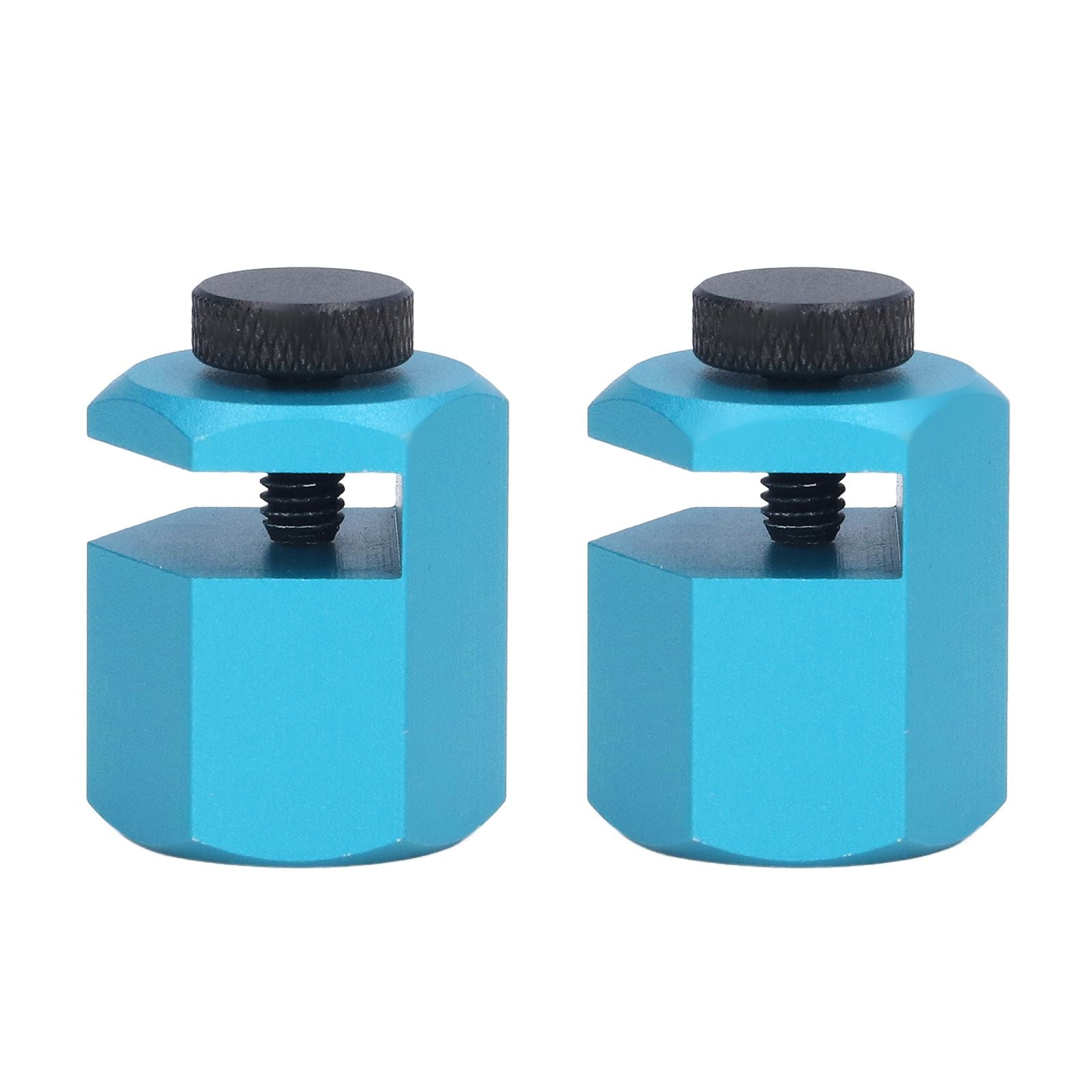 Aluminium Alloy Framing Square Attachment Jig Easy Grip Stair Gauge for Layout Blue V1294-YM0523-3114220029811
