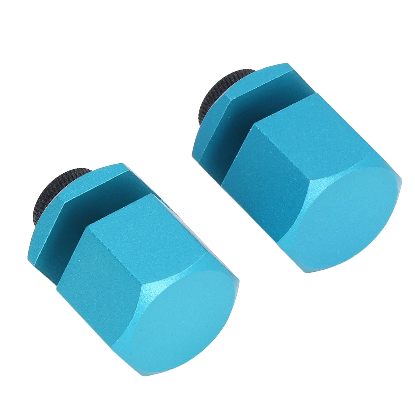 Aluminium Alloy Framing Square Attachment Jig Easy Grip Stair Gauge for Layout Blue V1294-YM0523-3114220029811