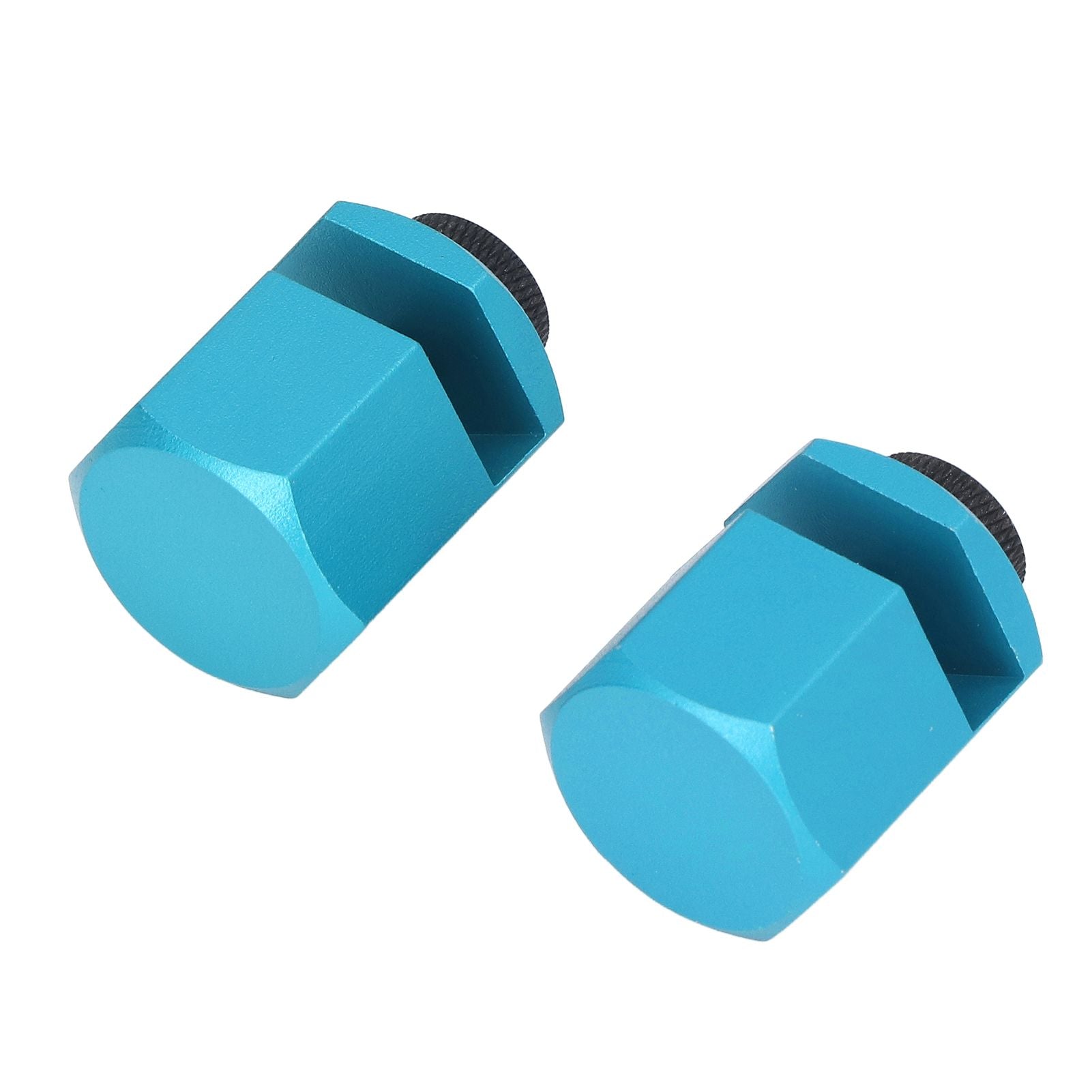 Aluminium Alloy Framing Square Attachment Jig Easy Grip Stair Gauge for Layout Blue V1294-YM0523-3114220029811