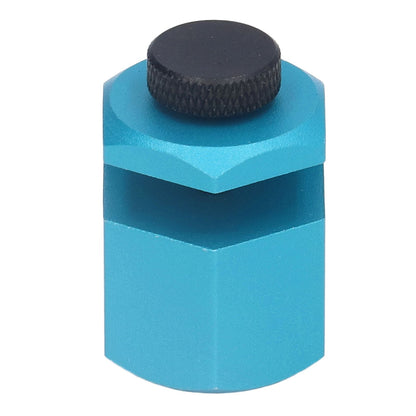 Aluminium Alloy Framing Square Attachment Jig Easy Grip Stair Gauge for Layout Blue V1294-YM0523-3114220029811