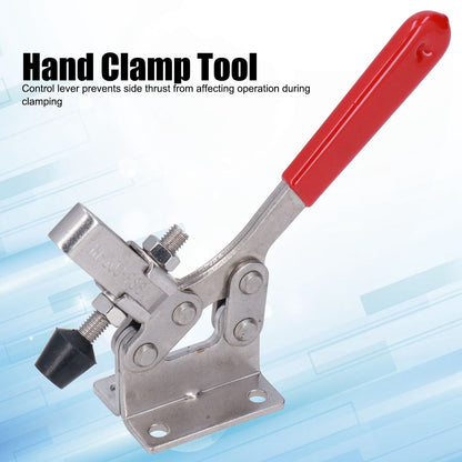 Quick Release Toggle Clamp Stainless Steel Welding Toggle Clamp Woodworking Hand Clamp Tool V1294-YM0523-3114220030511