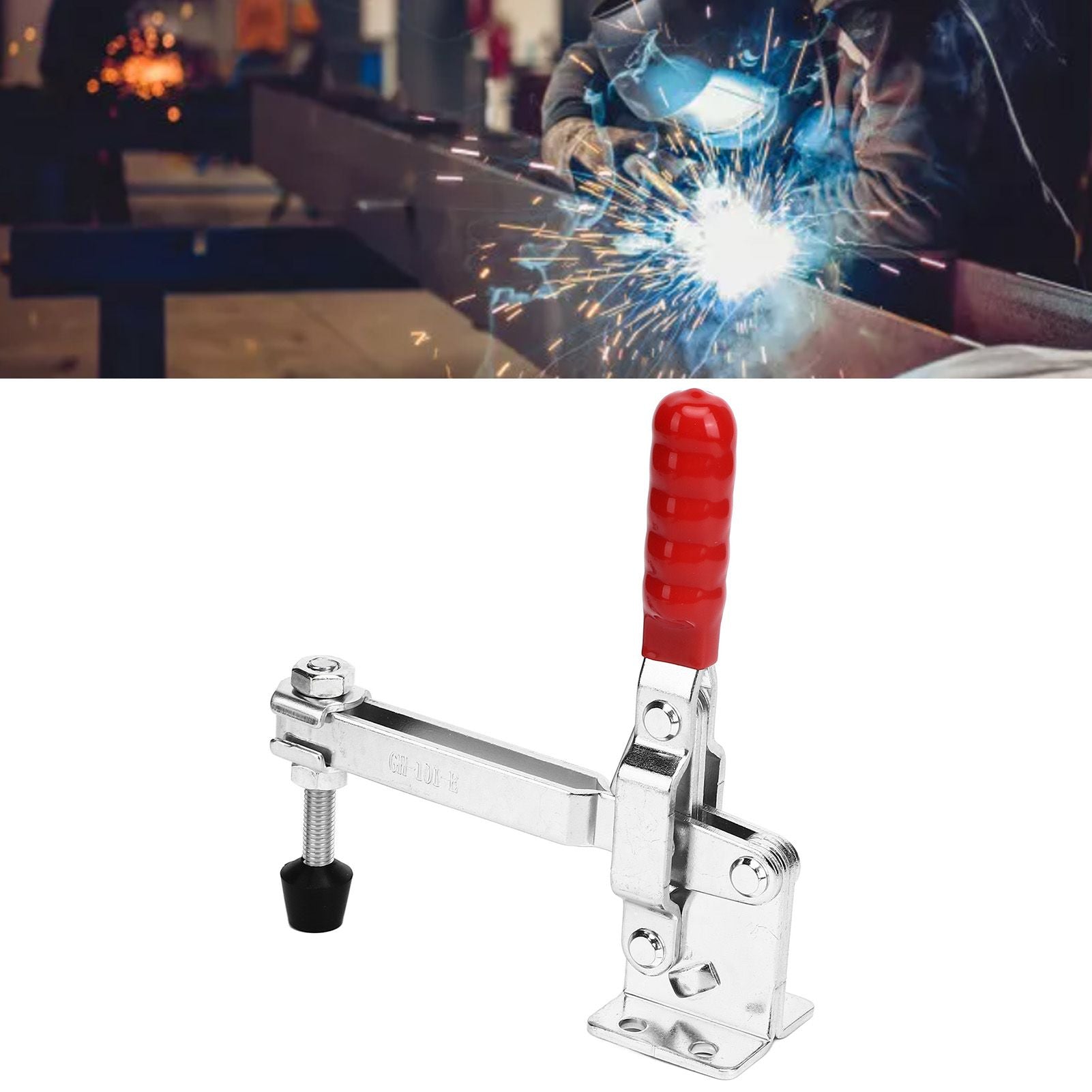 Toggle Clamp Vertical Fast Long Arm Crimping Clamps Inspection Tool Tooling Clamps Fixing Clamps Woodworking V1294-YM0523-3114220030811
