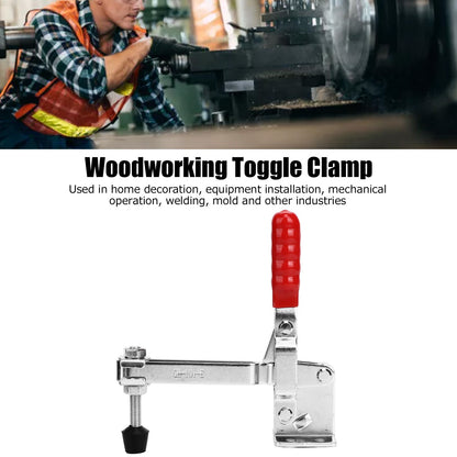 Toggle Clamp Vertical Fast Long Arm Crimping Clamps Inspection Tool Tooling Clamps Fixing Clamps Woodworking V1294-YM0523-3114220030811