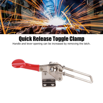 Quick Release Toggle Clamp Stainless Steel Adjustable Push Pull Quick Release Toggle Latch Clamp V1294-YM0523-3114220030911