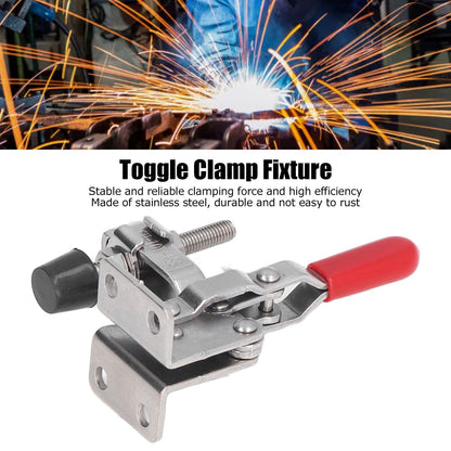 Vertical Toggle Clamp Stainless Steel Woodworking Toggle Clamp Hand Clamp Tool for Household V1294-YM0523-3114220031211