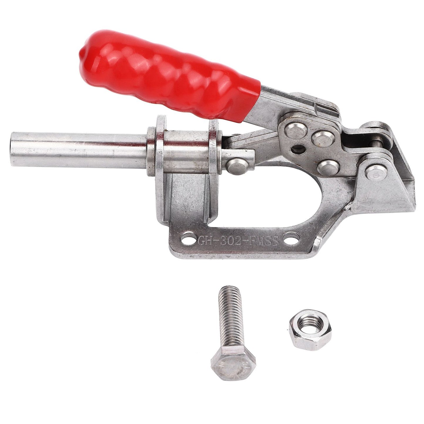 Push Pull Toggle Clamp 302F 136kg Clamping Force Quick Release Toggle Clamp for Equipment Installation Welding V1294-YM0523-3114220031311