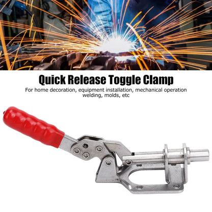 Push Pull Toggle Clamp 302F 136kg Clamping Force Quick Release Toggle Clamp for Equipment Installation Welding V1294-YM0523-3114220031311