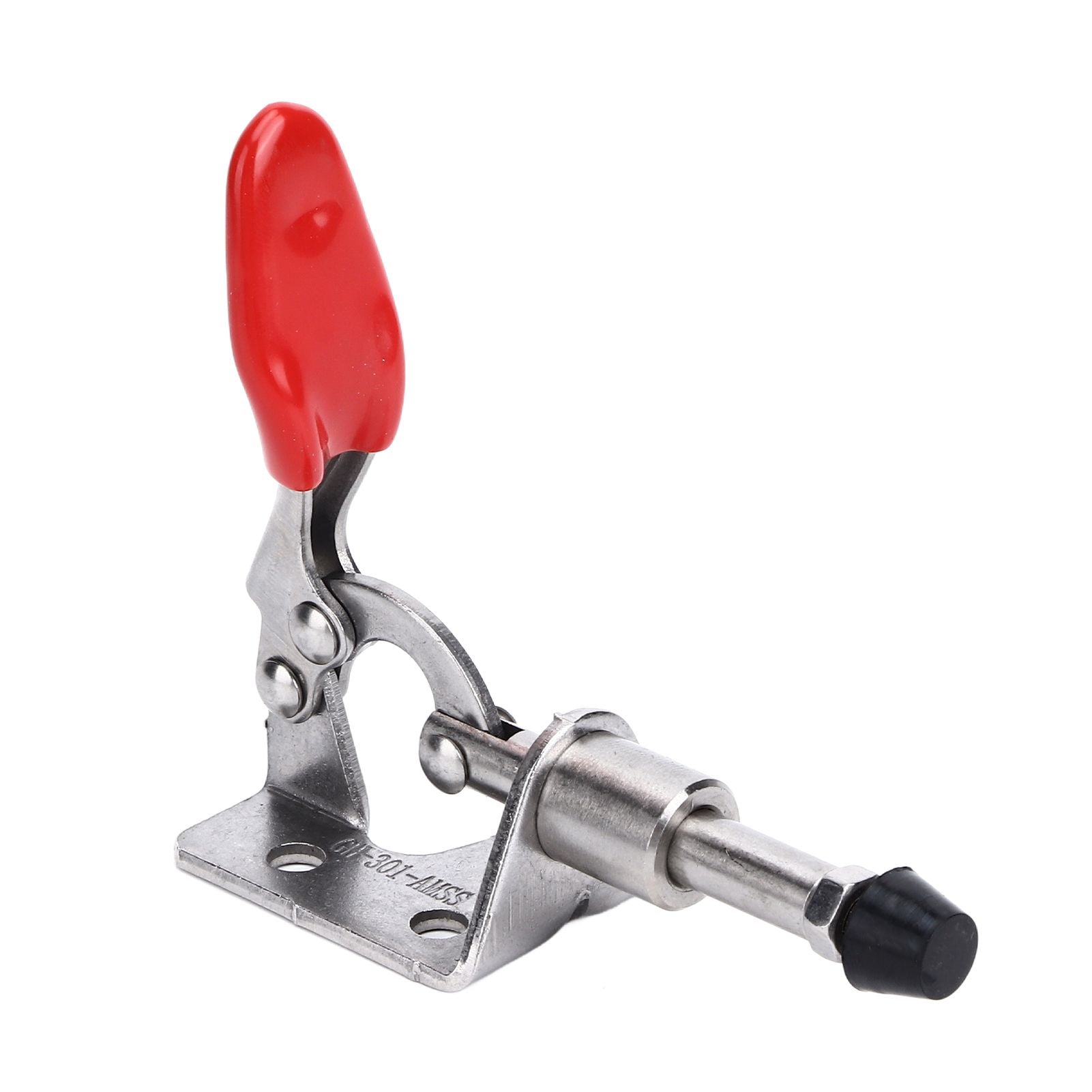 Quick Release Toggle Clamp Stainless Steel 99.2lb Capacity Prevent Slip Push Pull Lever Clamp for Woodworking V1294-YM0523-3114220031411