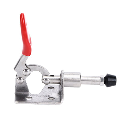 Quick Release Toggle Clamp Stainless Steel 99.2lb Capacity Prevent Slip Push Pull Lever Clamp for Woodworking V1294-YM0523-3114220031411