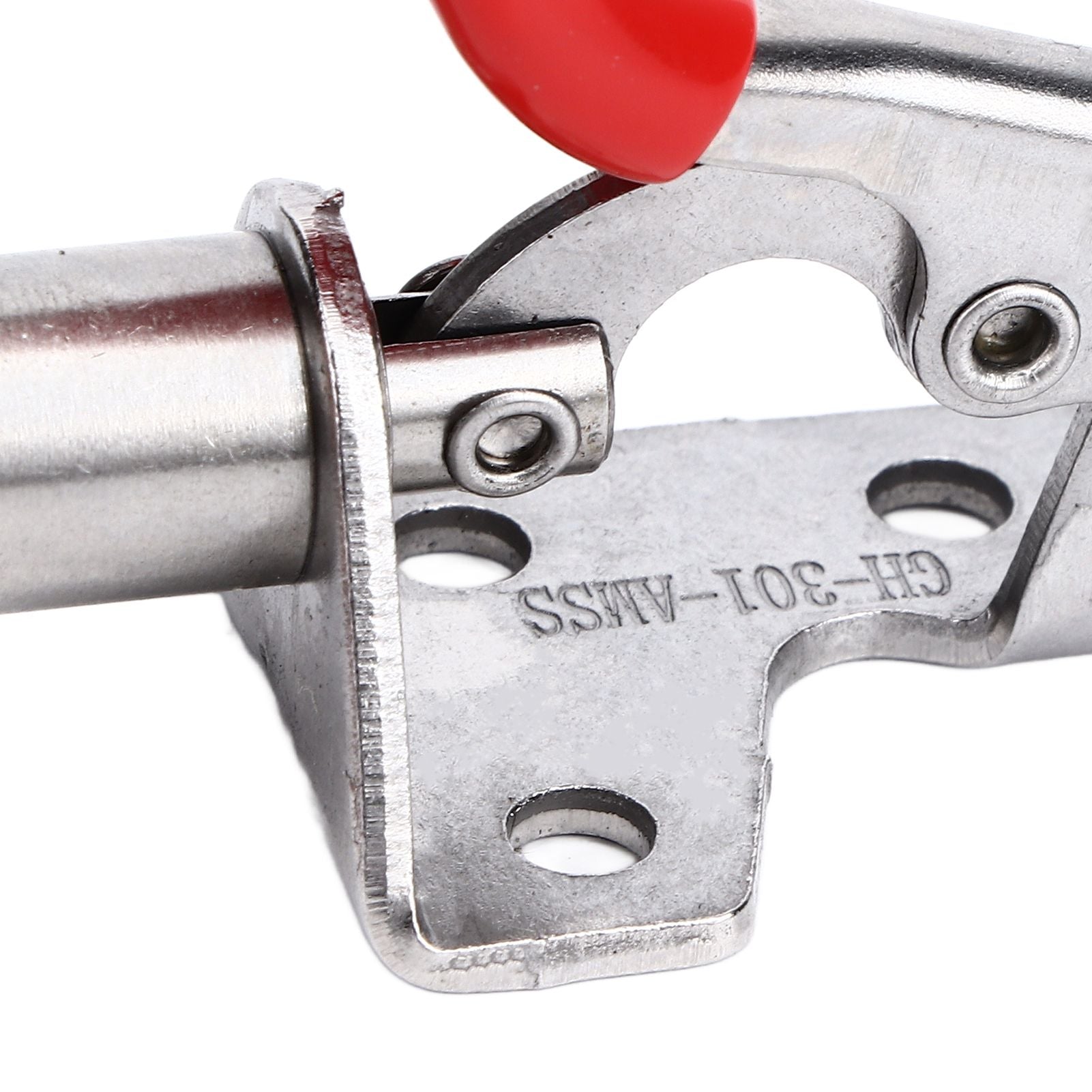 Quick Release Toggle Clamp Stainless Steel 99.2lb Capacity Prevent Slip Push Pull Lever Clamp for Woodworking V1294-YM0523-3114220031411