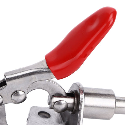 Quick Release Toggle Clamp Stainless Steel 99.2lb Capacity Prevent Slip Push Pull Lever Clamp for Woodworking V1294-YM0523-3114220031411