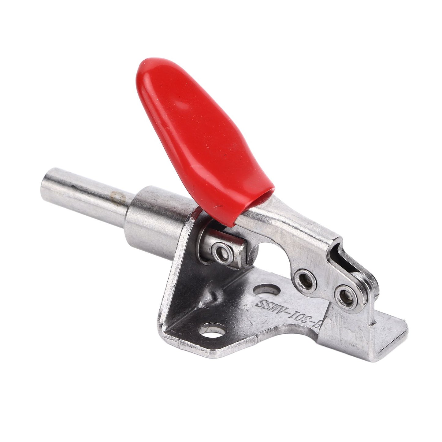 Quick Release Toggle Clamp Stainless Steel 99.2lb Capacity Prevent Slip Push Pull Lever Clamp for Woodworking V1294-YM0523-3114220031411