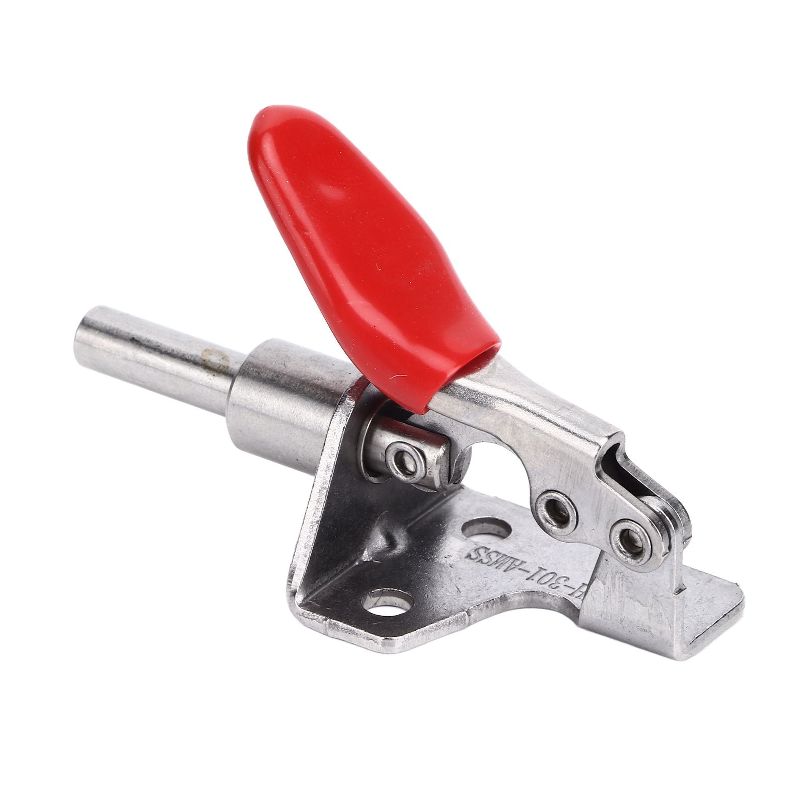 Quick Release Toggle Clamp Stainless Steel 99.2lb Capacity Prevent Slip Push Pull Lever Clamp for Woodworking V1294-YM0523-3114220031411