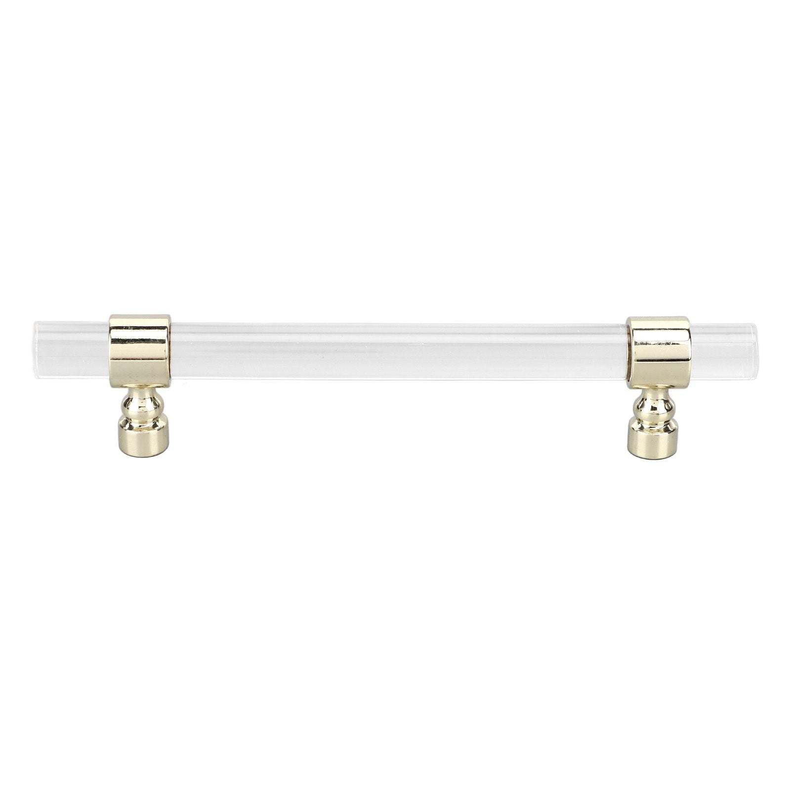 Crystal Acrylic Handle Transparent Easy to Install Drawer Pull Handle for Cabinets Drawers Dressers B01277S V1294-YM0523-3114220031813
