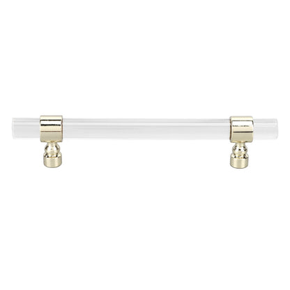 Crystal Acrylic Handle Transparent Easy to Install Drawer Pull Handle for Cabinets Drawers Dressers B01277S V1294-YM0523-3114220031813