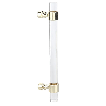 Crystal Acrylic Handle Transparent Easy to Install Drawer Pull Handle for Cabinets Drawers Dressers B01277S V1294-YM0523-3114220031813