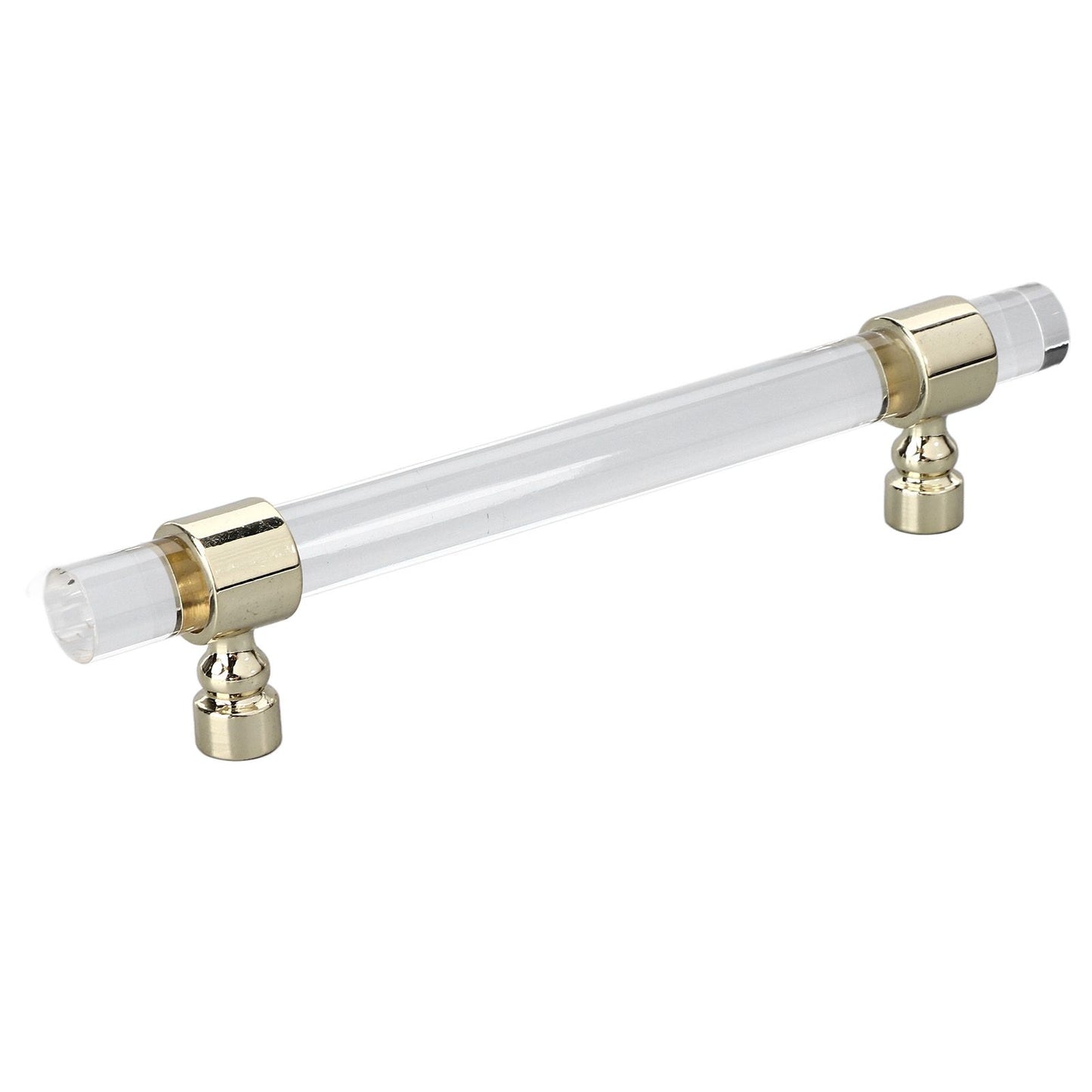 Crystal Acrylic Handle Transparent Easy to Install Drawer Pull Handle for Cabinets Drawers Dressers B01277S V1294-YM0523-3114220031813