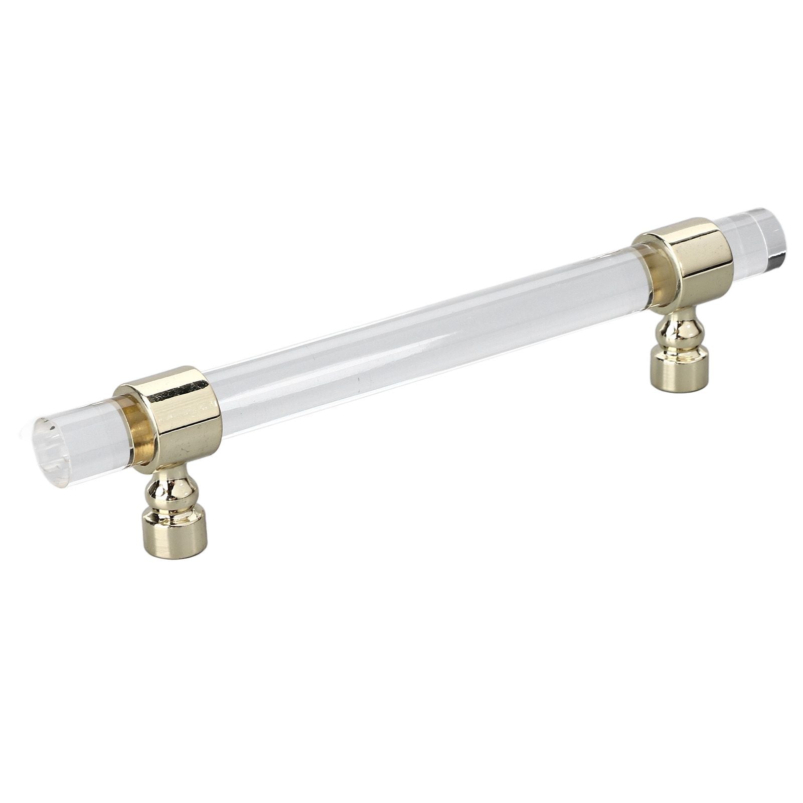 Crystal Acrylic Handle Transparent Easy to Install Drawer Pull Handle for Cabinets Drawers Dressers B01277S V1294-YM0523-3114220031813