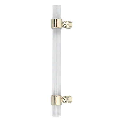 Crystal Acrylic Handle Transparent Easy to Install Drawer Pull Handle for Cabinets Drawers Dressers B01277S V1294-YM0523-3114220031813