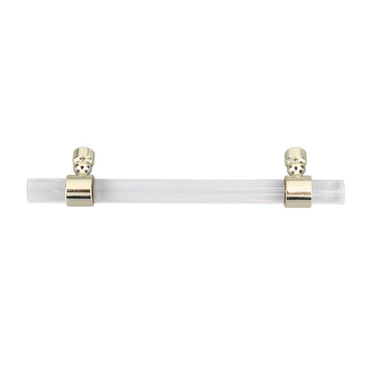 Crystal Acrylic Handle Transparent Easy to Install Drawer Pull Handle for Cabinets Drawers Dressers B01277S V1294-YM0523-3114220031813