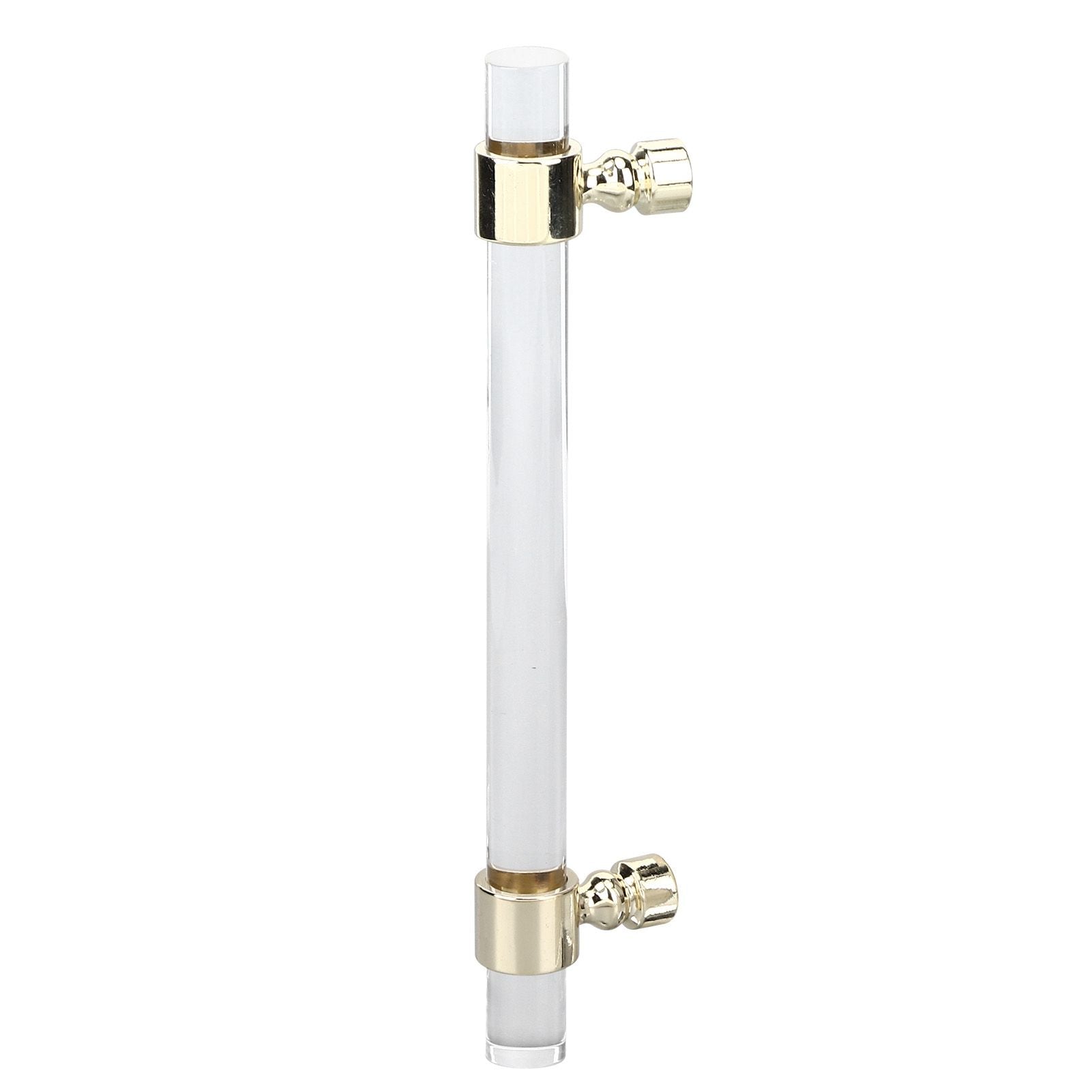 Crystal Acrylic Handle Transparent Easy to Install Drawer Pull Handle for Cabinets Drawers Dressers B01277S V1294-YM0523-3114220031813